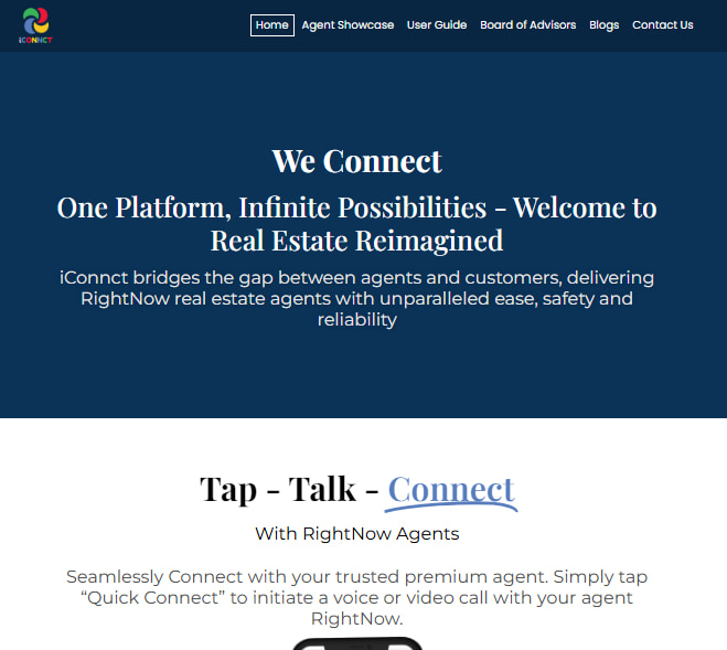 iconnct home page